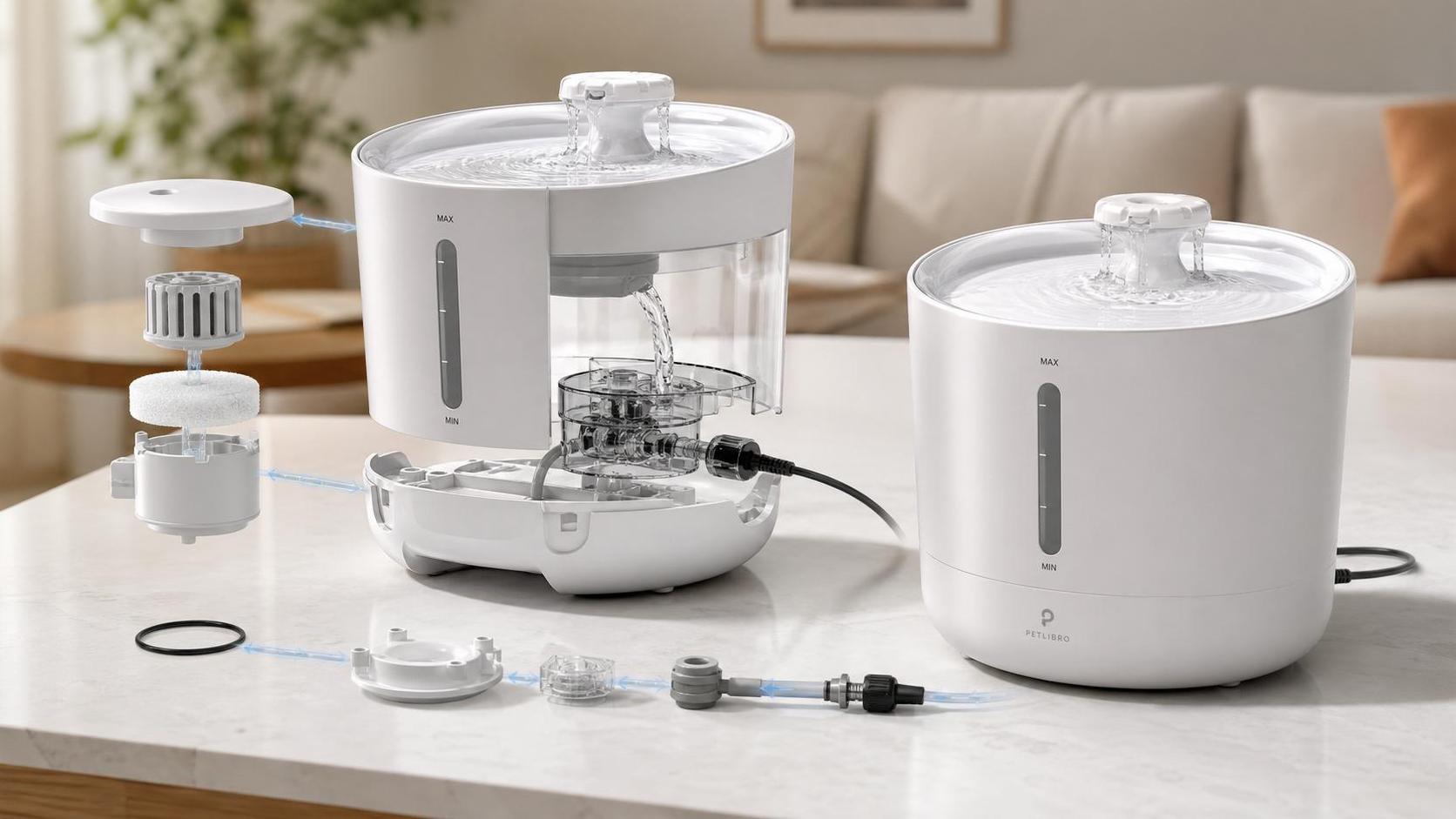 Pet Product Engineering for Leak-Free Water Fountain Design