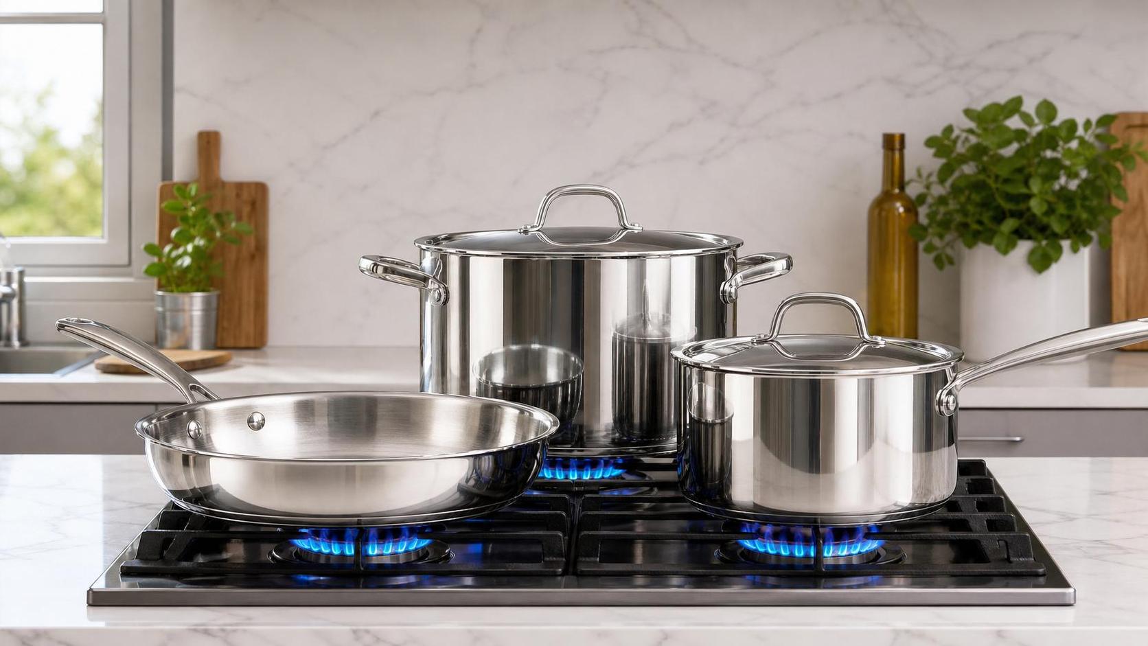 How to Choose Stainless Steel Cookware for a Gas Stove