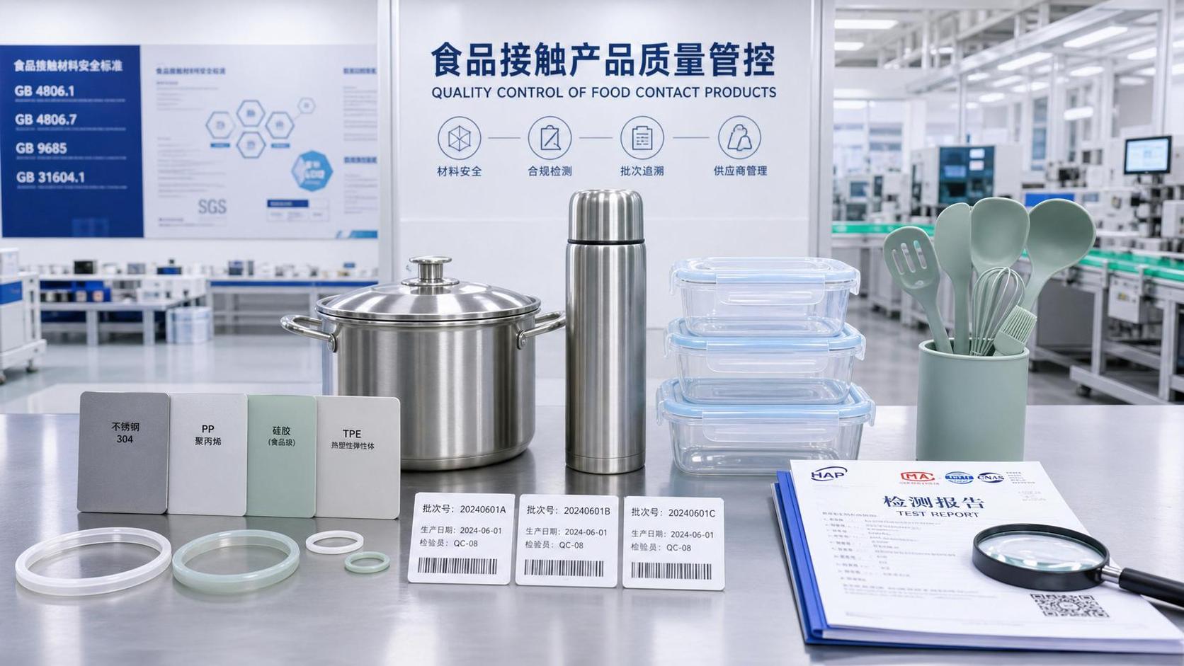 Supplier Quality Control Checklist for Safer Food-Contact Products