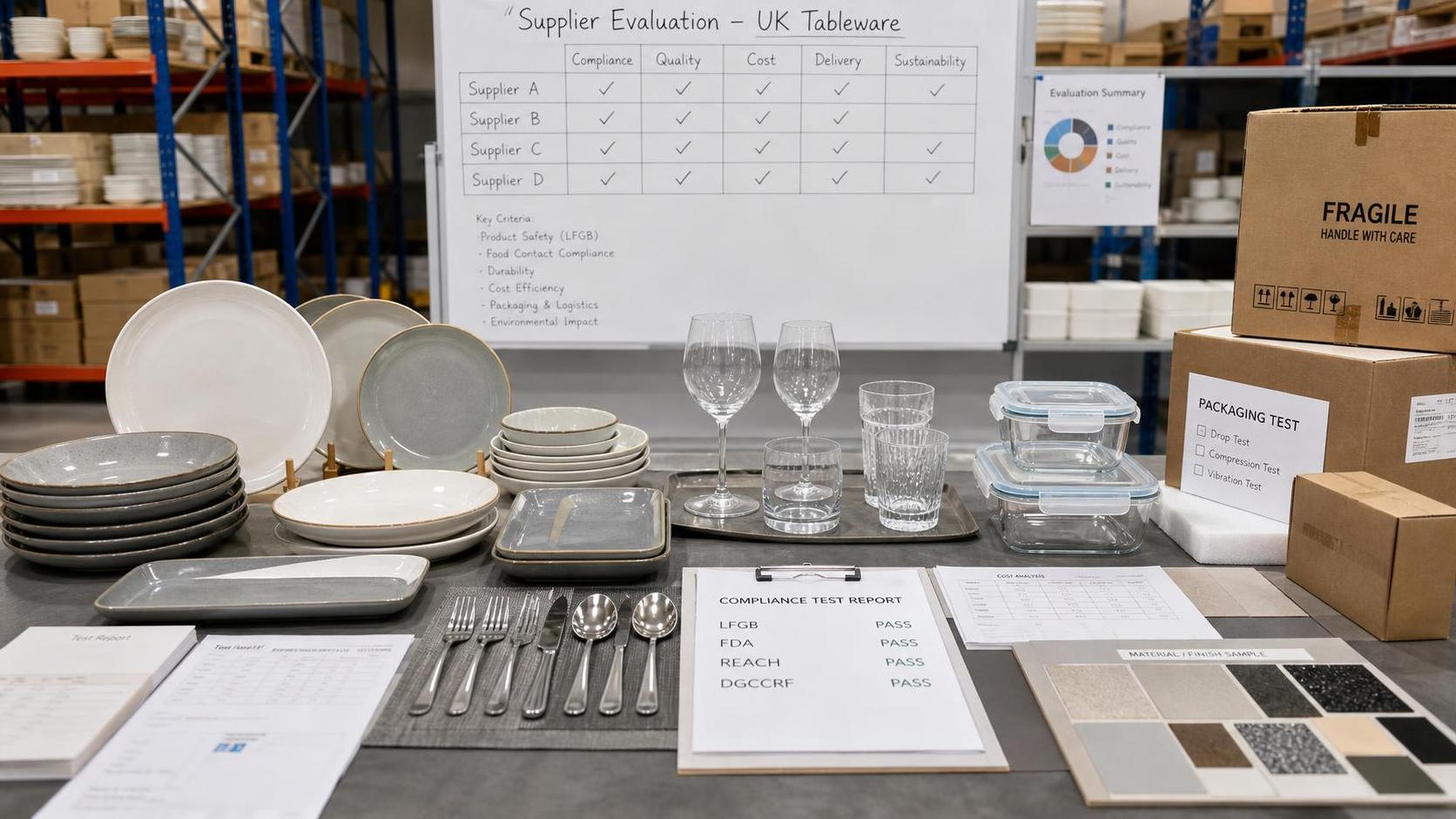How to Choose Tableware UK Suppliers for Compliance and Cost
