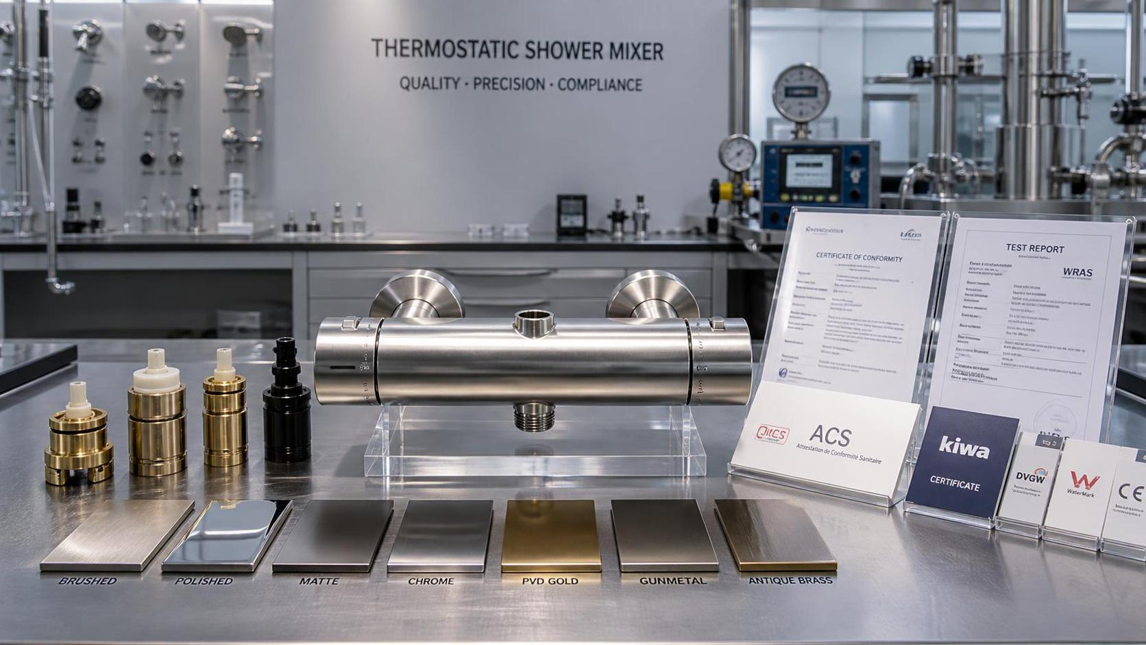 What Affects Thermostatic Shower Mixer Price Most: Valve Quality, Finish, or Certification?