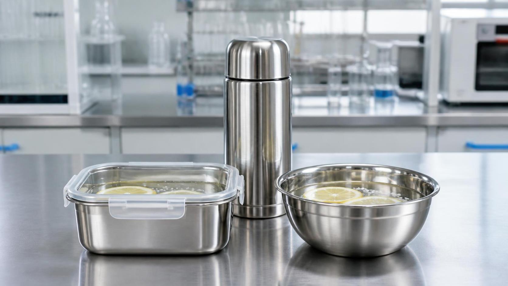 What stainless steel grades are safe for food-contact products?