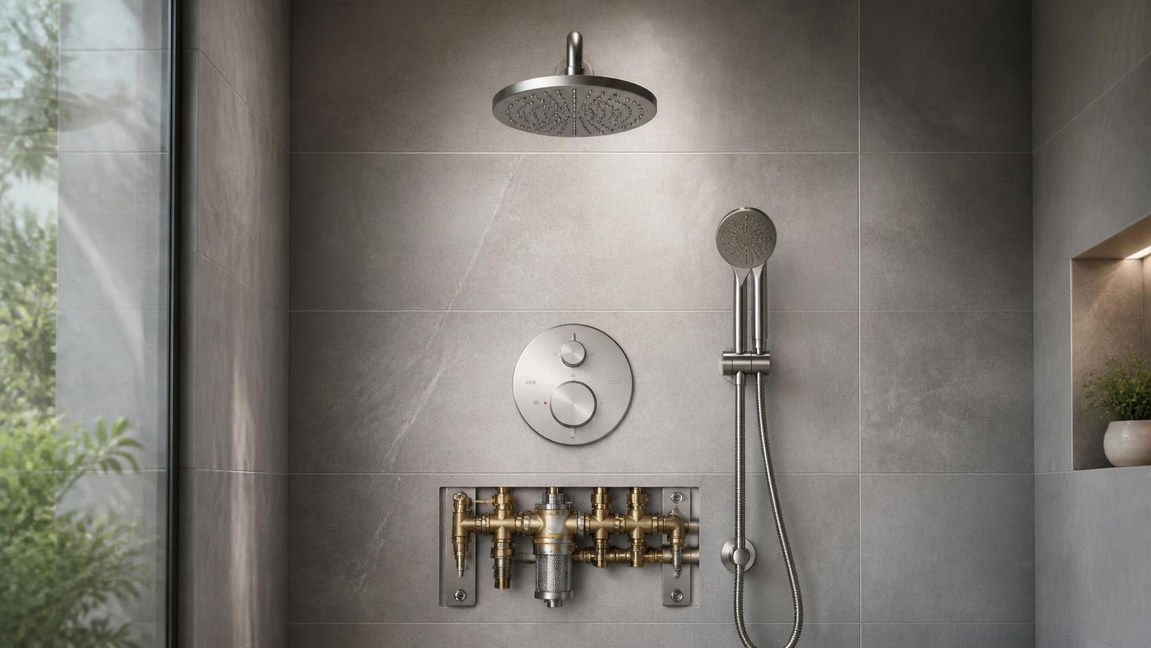 How to choose sanitary hardware fittings for a thermostatic shower