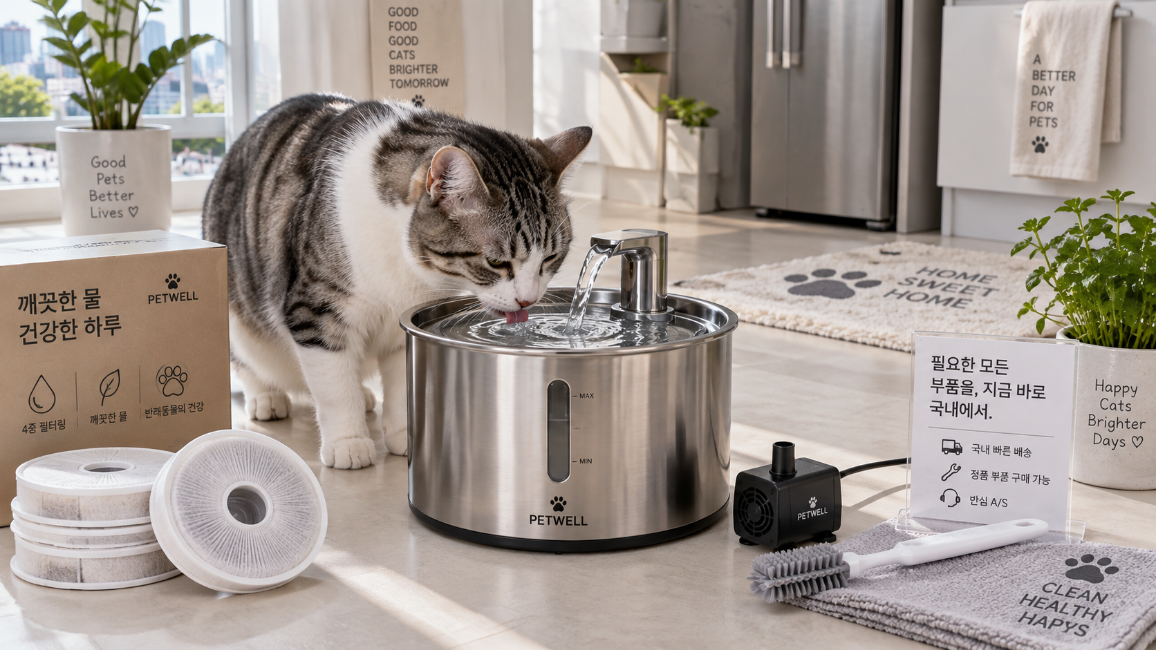 What to check before buying pet water fountains in Korea