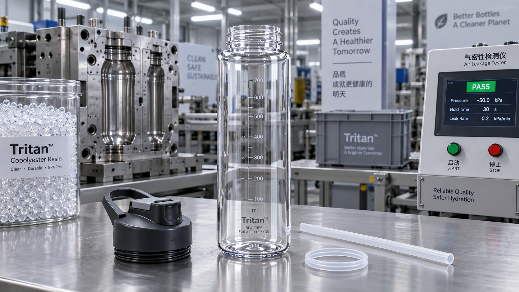 What to verify before choosing a Tritan bottle manufacturer in the USA