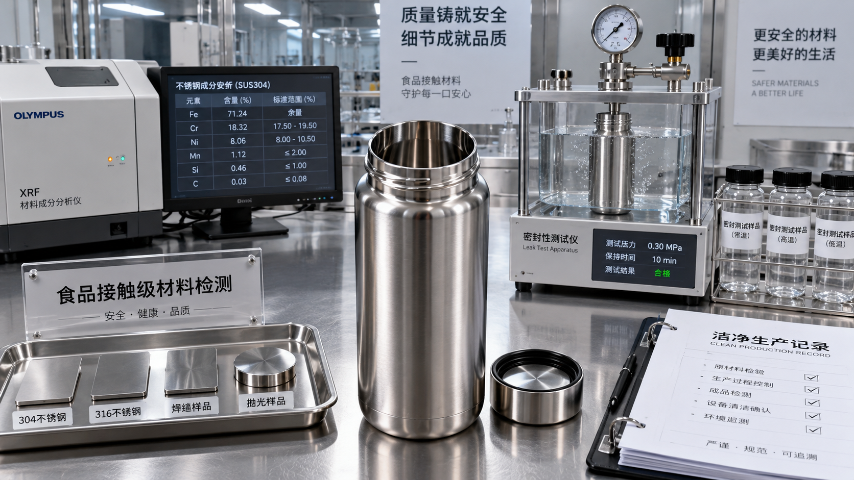 How to verify food-safe metal surface finishing from China