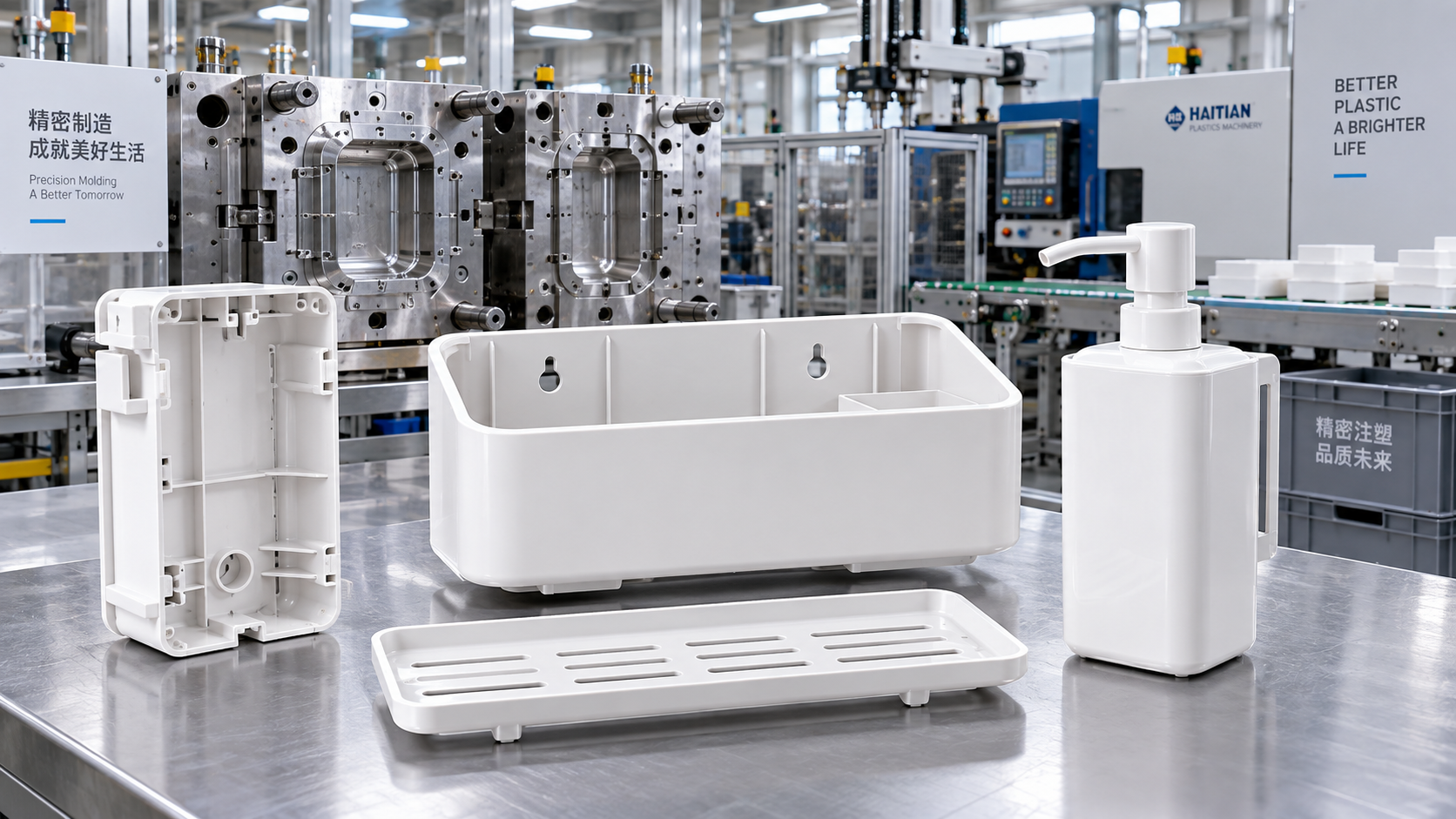 When injection molding bathroom products makes sense for a project