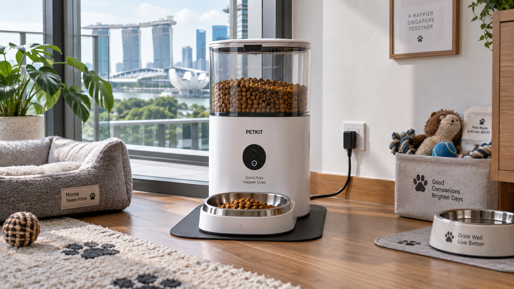 What to look for in smart pet feeders Singapore homes can rely on