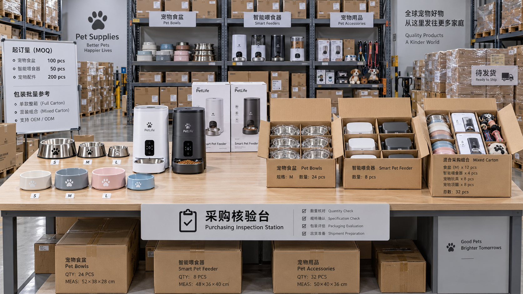 How to assess a pet supplies distributor's minimum order requirements