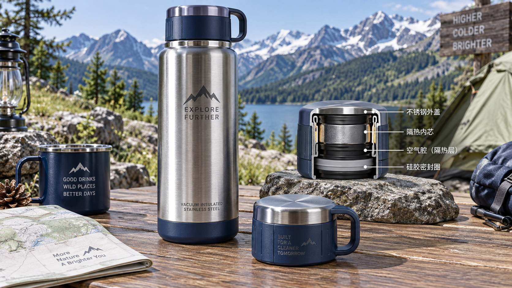 How lid design affects the thermal performance of outdoor drinkware