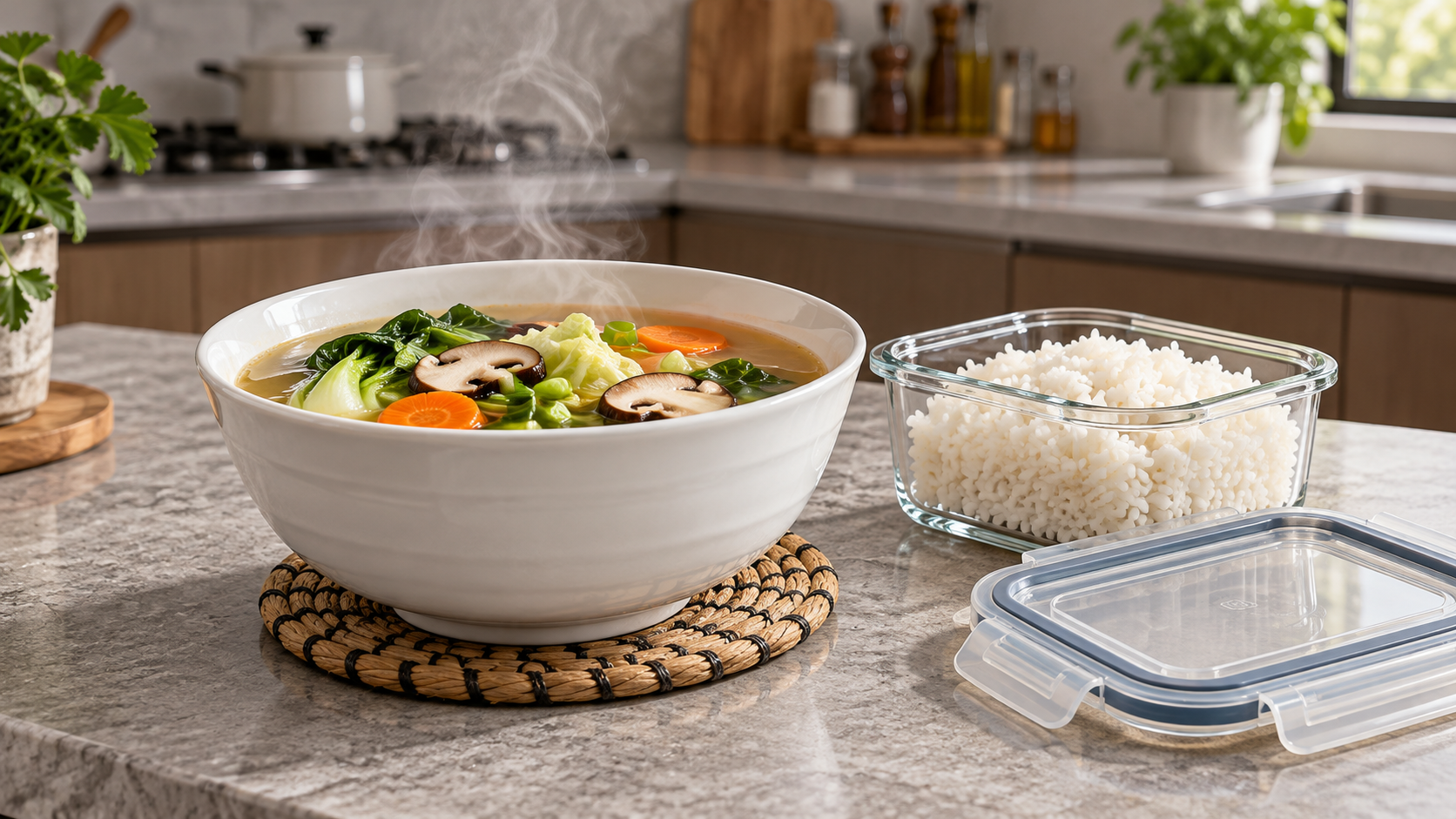 Are food-safe household goods suitable for contact with hot food?
