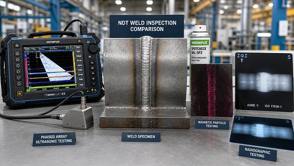 NDT Testing Methods Compared for Weld Inspection Accuracy NDT Testing Methods Compared for Weld Inspection Accuracy