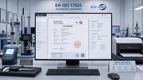 EU Sets 2026 Digital Signature Rule for EN ISO 17025 Reports