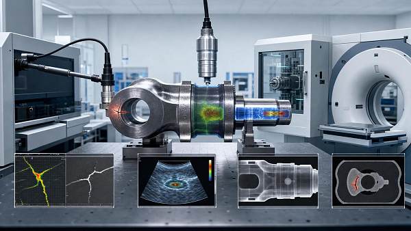 Crack Detection Methods Compared: Eddy Current, Ultrasonic, X-Ray, and CT for Industrial Parts