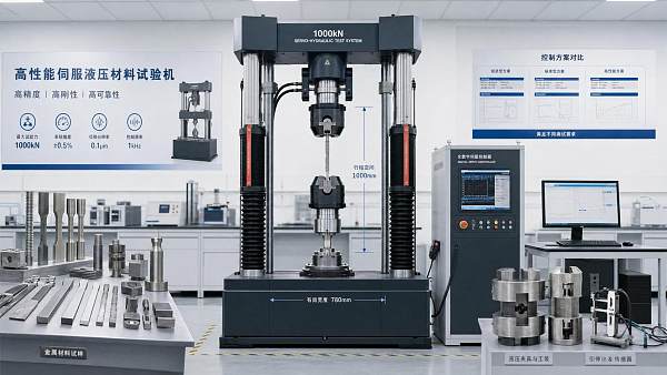 Servo-Hydraulic Testing Load Frame Buying Guide: Load Capacity, Stroke, and Control Options
