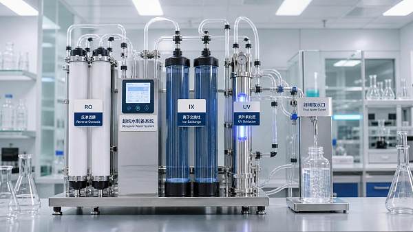 How Is Type 1 Ultrapure Water Generated for Sensitive Laboratory Analysis?