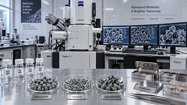 Nanoparticle Characterization: Selecting Methods for Size, Shape, and Surface Analysis
