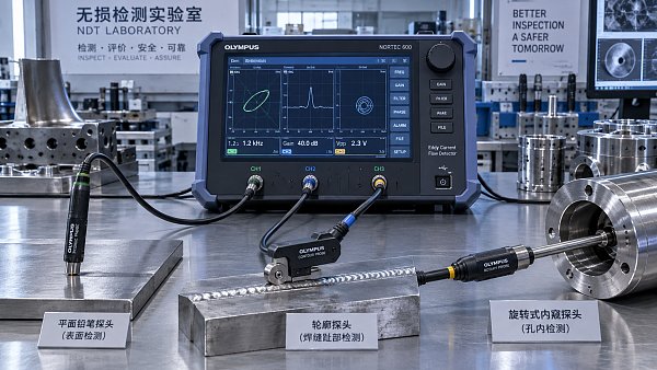 Selecting Eddy Current Testing Probes for Surface, Weld, and Bore Inspection