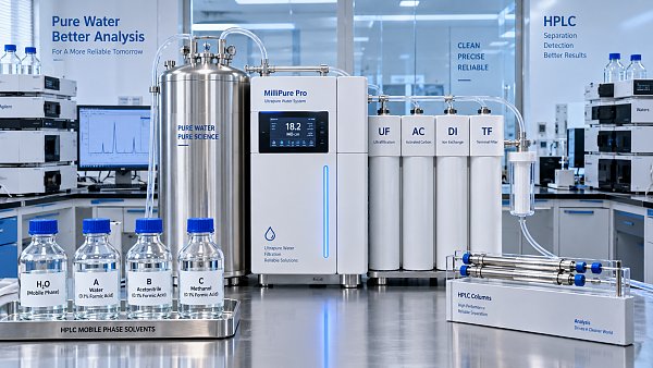 How to Design an Ultrapure Water System for Reliable HPLC Mobile Phases