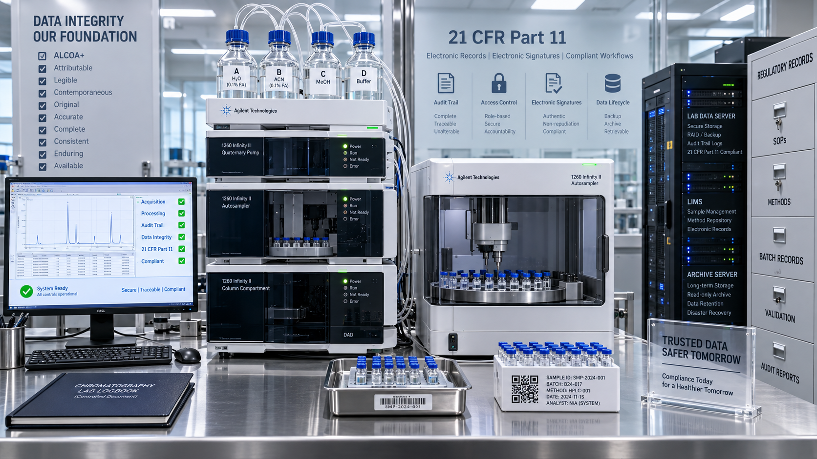 How to Evaluate a Laboratory Informatics CDS for Data Integrity and 21 CFR Part 11
