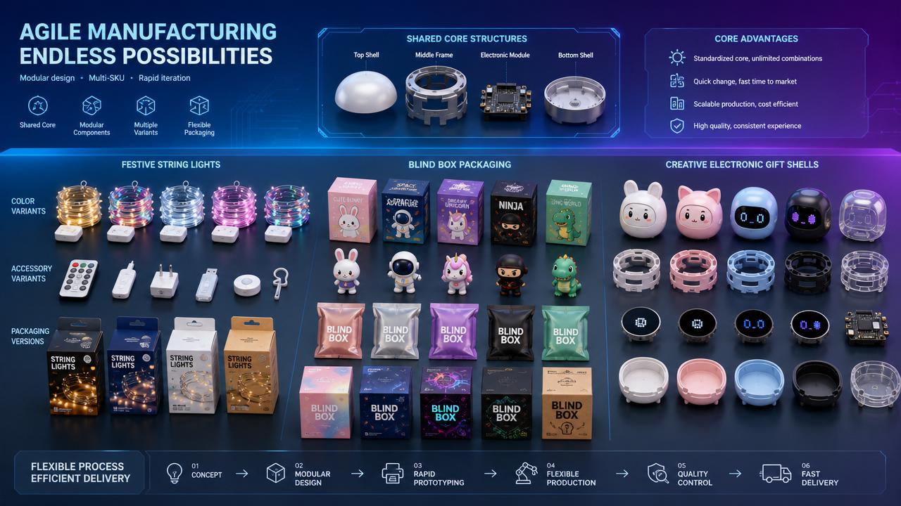 Agile manufacturing works best when SKU complexity is real