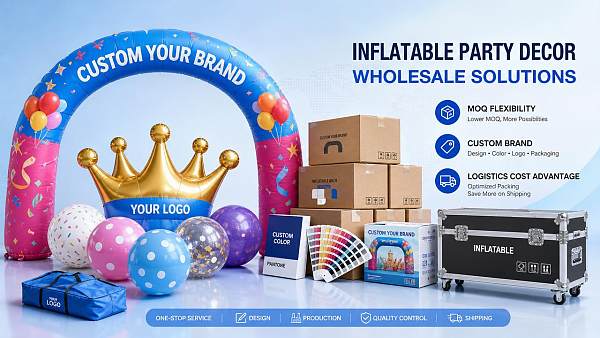 Inflatable Party Decor Wholesale: MOQ, Custom Branding, and Shipping Cost Factors