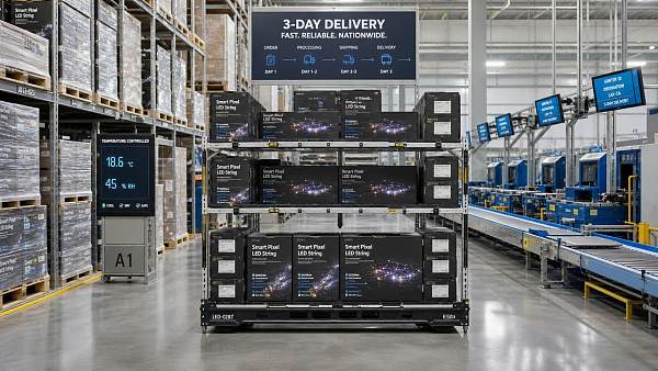 LA18 Launch Cuts Smart Pixel LED String Delivery to 3 Days