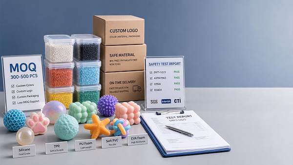 Fidget Toy Supplier Checklist: MOQ, Safety Testing, Materials, and Lead Times