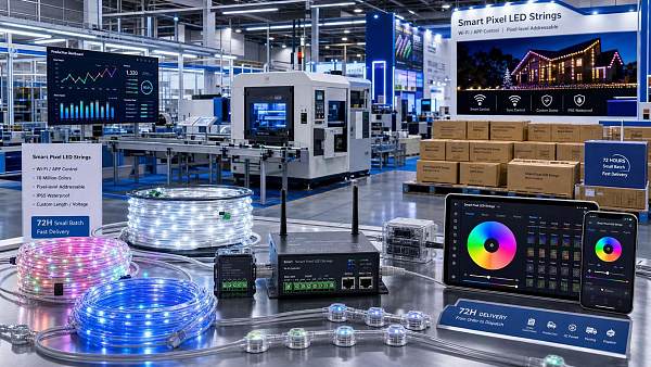 1688 Factory Zone Speeds Pixel LED Orders