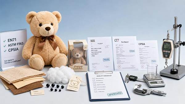 Plush Toy Safety Certification Explained: EN71, ASTM F963, CPSIA, and Labeling Rules