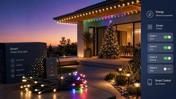Smart Holiday Lighting Buying Guide: App Control, Zoning, and Energy Use Explained