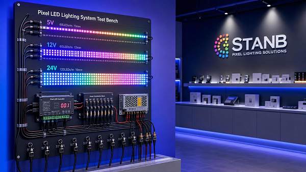 Pixel Lighting in the USA: How to Compare Voltage, Pixel Density, and Controller Options
