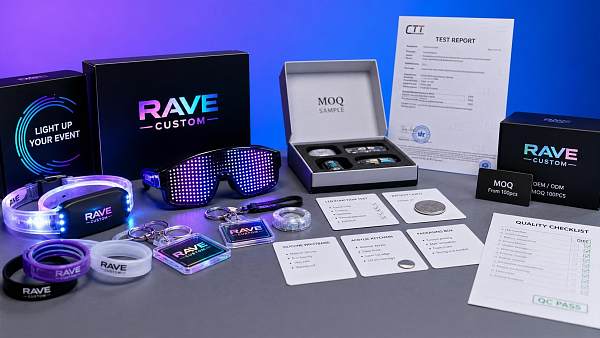 Custom Rave Accessories: Materials, Safety, and MOQ Tips Before You Order