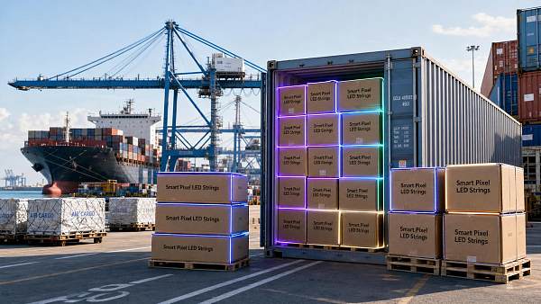 Smart Pixel LED Strings Face Q3 US Freight Squeeze