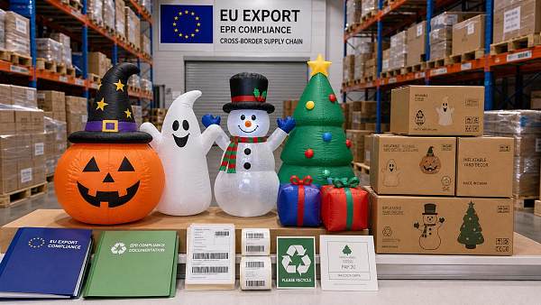 EU EPR Rules Extend to Inflatable Yard Decorations