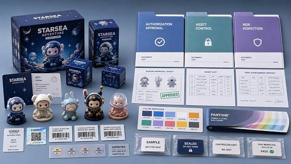 Digital Licensing for Blind Boxes: Approval Workflow, Asset Control, and Risk Points