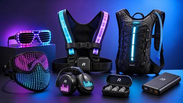 Festival Rave Gear Buying Guide: LED Wearables, Audio Props, and Safety Must-Haves