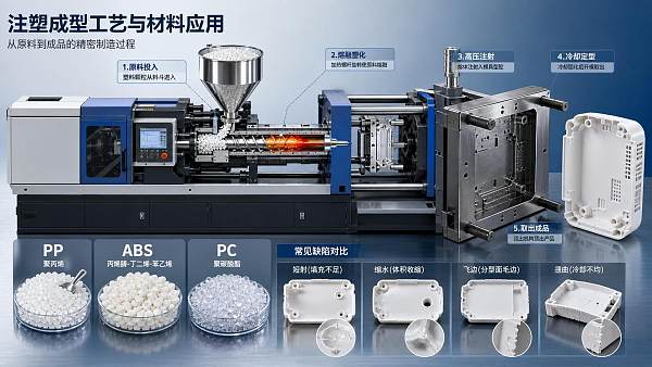 How the Plastic Injection Molding Process Works: Steps, Materials, and Common Defects