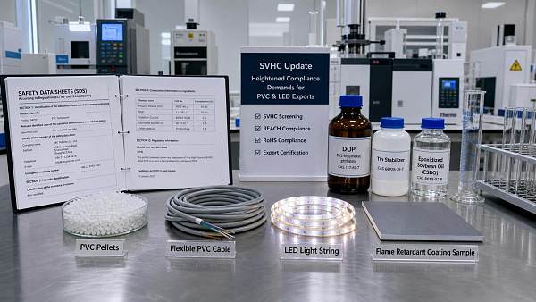 ECHA Adds SVHCs, Raising Pressure on PVC and LED Exports