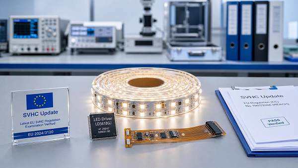 ECHA SVHC Update Puts Smart Pixel LED Strings Under Review