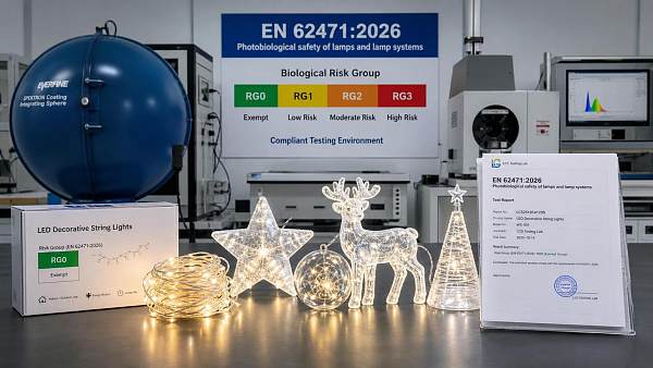 EN 62471:2026 Takes Effect for LED Decorative Lighting