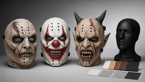 How to Choose Hand Painted Latex Masks for Halloween, Cosplay, or Haunted Events