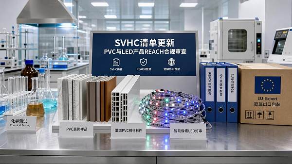 ECHA Adds 12 SVHCs With Impact on PVC and LED Products
