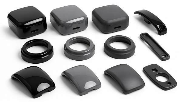Which spray painting gloss finish works best for molded parts