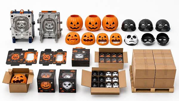 What drives Halloween product cost when you scale production