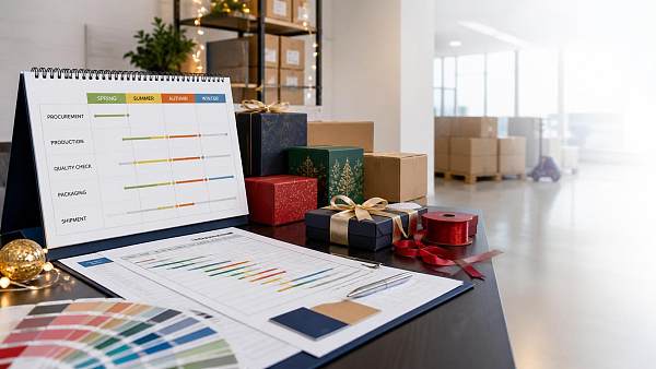 seasonal festive planning calendar for retail campaign timing