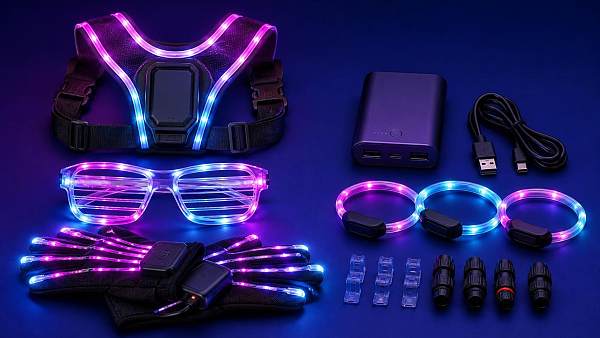 How to Choose LED Rave Accessories That Stay Bright Through a Full Night of Dancing