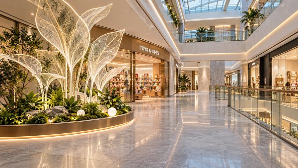 Mall Visual Marketing: Planning Atrium Displays to Increase Store Visits