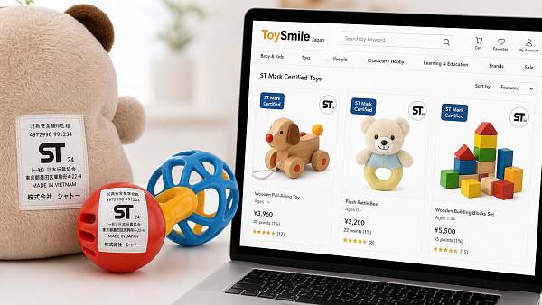 Japan's ST Mark Certification Becomes De Facto Mandatory for Plush & Plastic Toys on Major E-commerce Platforms