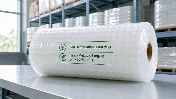 Indonesia BPOM Mandates Soil Degradation Period & Heavy Metal Limits for Biodegradable Air Cushions